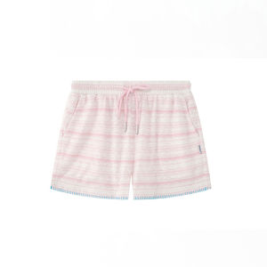 F426 | Summer Leisure Retro Light Thin Breathable Striped Tunic Set