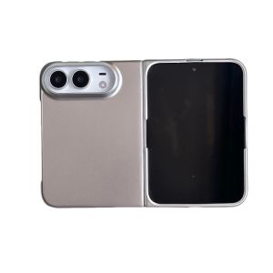 Ốp Điện Thoại iPhone 18 Duo Cao Cấp Mạ Điện Cảm Giác Như Da Thật Màu Trơn Kèm Bảo Vệ Ống Kính Chống Sốc Mặt Lưng TPU+PC