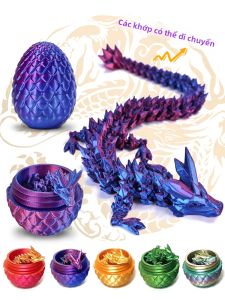 XIONGBUFAN | 3D Printed Dragon Toy Gift For Boys 6+ Years Old