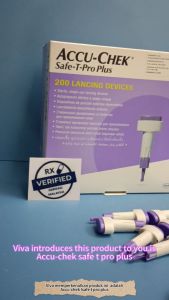 Accu-Chek Safe-T-Pro Plus Lancing Device SafeT Safetpro tpro accuchek accucheck check Sterile Single Use