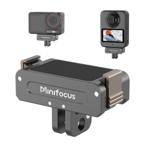 Magnetic Quick Release Adapter Mount for DJI Osmo 360 Action 5 Pro 4 3 with 1/4 Screw Hole Connection Aluminum Camera Bracket