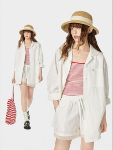 Turn Signal | Sun-Protective Cotton Loose Fit Leisure Shirt