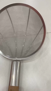 CHAO LỲ KHÍT VỢT VỚT THỨC ĂN INOX Cán Đặc Biệt Size 24cm
