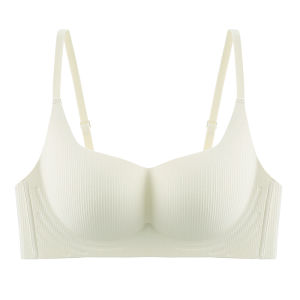 MiiOW | เสื้อชั้นในไร้โครง ทรง U สำหรับผู้หญิง ดูดีและกระชับหน้าอก ไร้ตะเข็บ ป้องกันการหย่อนคล้อย ดูดซับแรงกระแทกได้ดี เสื้อชั้นในแบบเกาะอก