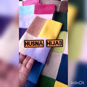 [HUSNA HIJAB] CIPUT RAJUT 4 WARNA