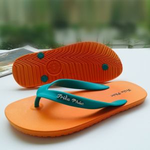 Authentic Beach Rubber Thong Slippers Wear-Resistant Anti-Slip Odor-Resistant Summer Outdoor Youth Casual Flat Heel Foam Rubber