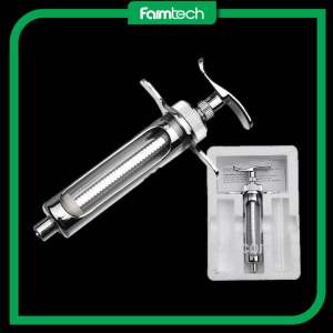 Suntikan Stainless Baja Master Syringe Technology Korea 20ml Cekok Hewan Bonus 3pcs Jarum