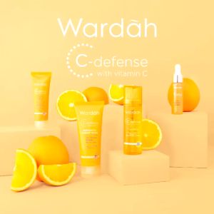 WARDAH C - Defense DD Cream 20ml Light / Natural (BPOM)