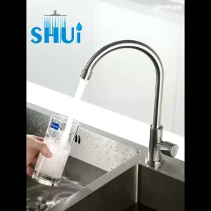 PROMO Kran sink stainless sus 304 tanam / Kran cuci piring stainless meja