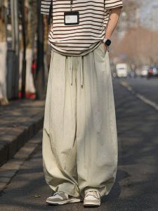 JIARONG | Quần Lửng Linen Thoáng Mát Cho Mùa Hè