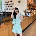 TM 5815 Vivian Blazer &  shorts set 2pcs import. 