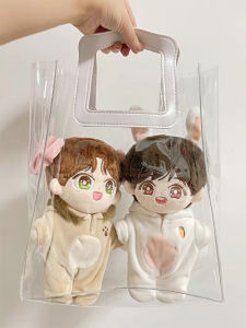 Túi Xách PVC Trong Suốt Mới Túi Xách Trẻ Em Bằng Cotton Thủ Công Túi Xách Trẻ Em Đi Chơi Ngoài Trời Túi Xách Trẻ Em 20cm Túi Xách Trẻ Em