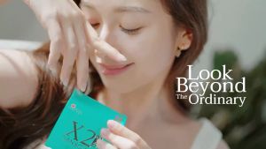 [FREE SHE COMFORT 60ML] X2 Sanso Color Cloudy Grey Monthly Softlens Warna