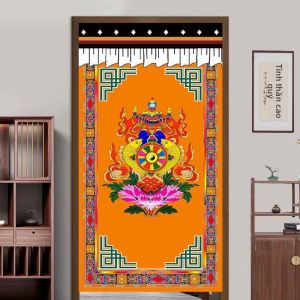 HUAYASEN | Rèm Vải BRAINTEN Bliss Tibetan Auspicious Treasures