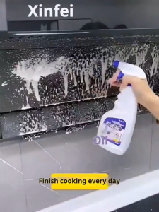 Kitchen oil stain cleaner suitable for household cleaning kitchen oven stove degreasing