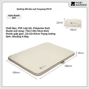 Mobi Garden | Đệm Hơi Tự Đánh Bơm cho Nhà và Sử Dụng Ngoài Trời