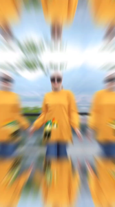 Kaos Oversize Wanita Lengan Panjang Kerut Cotton Combed 24s Atasan Oversized Korean Style