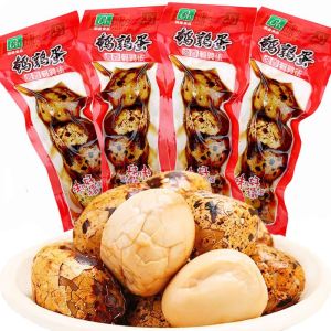 【5pcs】Pengman Spiced Quail Eggs – Vacuum-Packed Savory Snack 鹏曼五香鹌鹑蛋