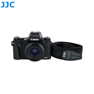 JJC Adjustable Neoprene Camera Neck Straps for Mirrorless DSLR Camera 124cm Length Shoulder Straps for Nikon Canon Sony Fujifilm Olympus Camera