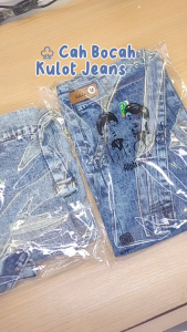 CAH BOCAH - JEANS KULOT ANAK - CELANA ANAK CAH BOCAH - CELANA PANJANG ANAK