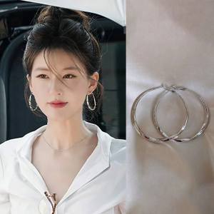 YICAN | Stylish Large Circle Earrings 2026 Model
