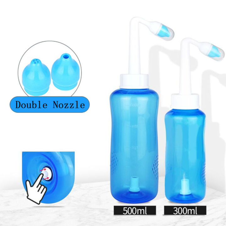 Nose Wash Cleaner Nasal Irrigator Rinse Bottle Nose Protector Avoid ...