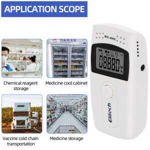 RC-4HC Temperature Humidity Data Logger Digital USB Data Logger Built-in NTC Sensor High Precision Data Logger