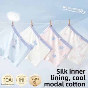 Girls Breathable Modal Silk Underwear