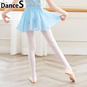 90D Spring Summer Nude/White/Black Girls Dance Ballet Tights Soft Microfiber Socks Dance Leggings