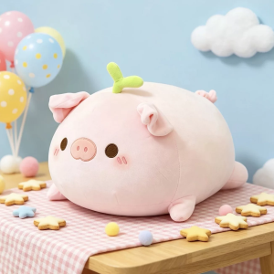 GUAIBUDIAN | Sleep Aiding Stuffed Pig Plush Toy