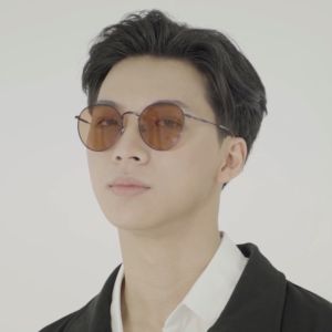 Kính mát nam nữ dáng tròn DOKCRAZY  OLIVIA gọng kim loại phong cách thời trang đường phố cá tính Hàn Quốc