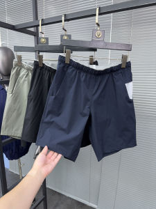 Quần Short Ống Đứng Thoáng Khí Thoải Mái Mùa Hè Nhanh Khô Mát Mẻ Ngoài Trời Quần Dài Thường Ngày Cạp Vừa Màu Trơn