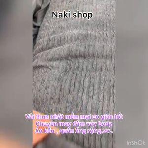 [ VẢI NAKI ] Vải thun Nhật co giãn mềm mại may đầm váy đồ bộ khổ 16m Chất Liệu Thun Cao Cấp Đa Dạng Màu Sắc Kích Thước Vải Linh Hoạt 1Mx1,65M Và 0,5Mx1,65M - Lazada