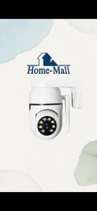 HOME-MALL กล้องวงจรปิดไร้สาย Q1 กล้องวงจรปิด wifi 4ล้านพิกเซล wifi360 องศา  home security ip camera