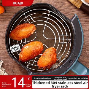 HUAJIDA | Stainless Steel 304 Air Fryer Accessories Grilling Rack