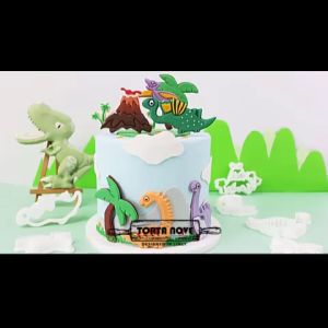Cookie Cutter Dinosaurus: Desain Unik untuk Cetakan Kue Kering & Fondant Stamp