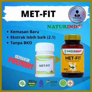 Daya Tahan Tubuh Meningkatkan Imunitas Menjaga Badan Sehat Bugar Kapsul Herbal Met Fit Naturindo