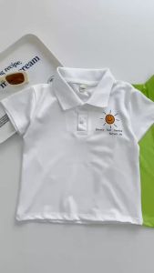 Bộ cộc tay bé trai Kangmin kids áo cộc polo cho bé bé trai xuất xịn QATEA09 size từ 6-27kg