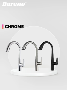 Bareno Brass 360° Swivel Spout with Pull-out Spray Sink Mixer PSM190-MB/ PSM190-BN/ PSM190-CP