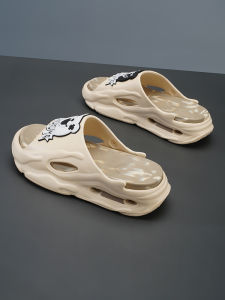 Mens Summer New Fashion Anti-Slip Thick Bottom Wear-Resistant Beach Sandals Comfortable Casual Slip-On Shoes for Outdoor