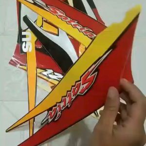 Stiker Striping Suzuki Satria F HIU 2004 - List Stiker Standar Satria F HIU 2004 - Striping Standar Satria F HIU Murah Bisa COD