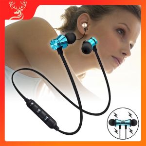 Headset Bluetooth Sport Magnetik In-Ear XT-11 Top Quality Wireless Earphone Stereo Sport 4.2