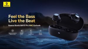 Baseus MA10 Pro TWS Earbuds: Bluetooth 5.3 & IPX6 Waterproof