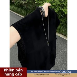 LIUBU | Áo Thun Ngắn Tay Nam Mùa Hè Thông Khí Màu Xám Lục Đậu Ốc V-neck