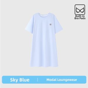 Baisina | Padded Wearable Outdoors Summer Sleep Dress Modal