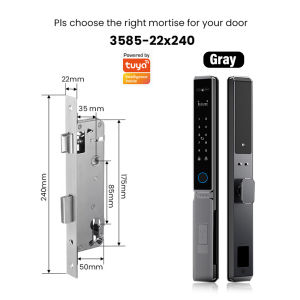 3D Facial Fully Automatic Smart Door Lock WiFi Remote Unlock Password IC Card Face Recognition Electronic Lock For Home Security