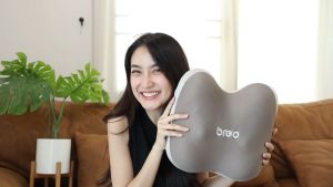 เครื่องนวดกดจุด สำหรับพนักงานออฟฟิศ หรือผู้ที่ขับรถเป็นเวลานาน: รุ่น เครื่องนวดบริการ New Back2 หมอนนวดหลัง บริการสำหรับผู้ที่ขับรถ