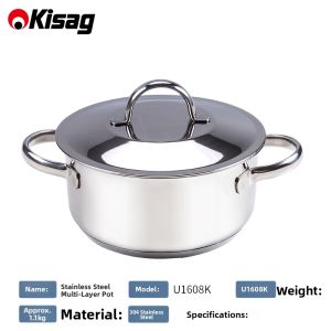 Kisag | Stainless Steel Multifunctional Pot 16cm