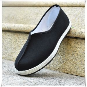 Giày Vải Phong Cách Bắc Kinh Cổ Điển Cho Nam Giày Phật Giáo Giày Vải Đế Mềm Thoáng Khí Mùa Thu 2022 Giày Thường Ngày