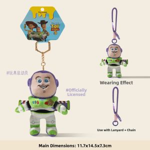 LONGKUI | Toy Story Collab Keychain Backpack Charm Plush Toy